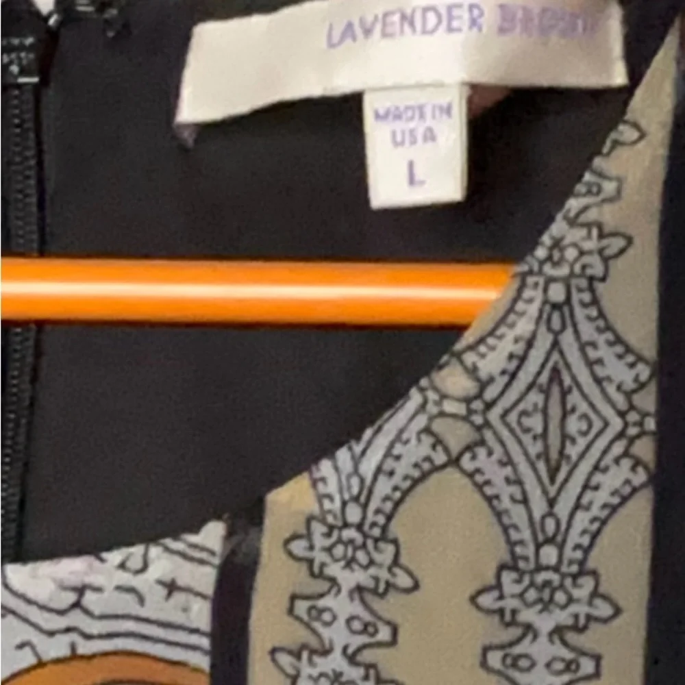 Lavender Brown Dress - Picture 3 of 5